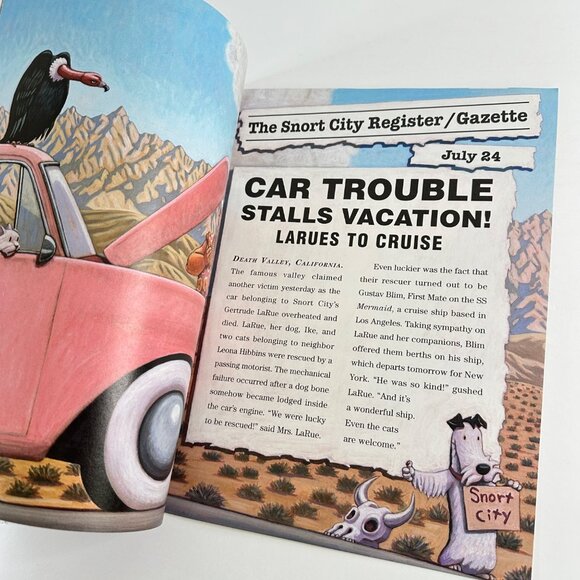 2/$6 LaRue Across America book by Mark Teague (Paperback) - Picture 2 of 11